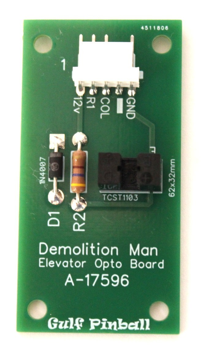 NEW Williams DEMOLITION MAN Elevator  Opto Board A-17596