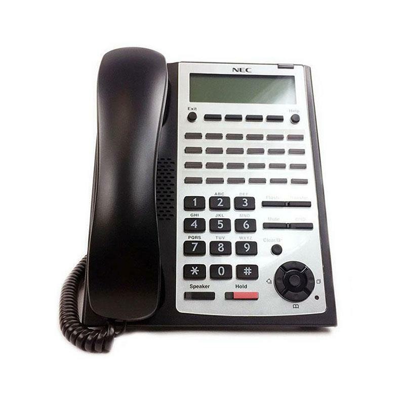 NEC SL1100 24-Button Digital Phone (1100063 / IP4WW-24TXH-B) (Black/Refurbished)