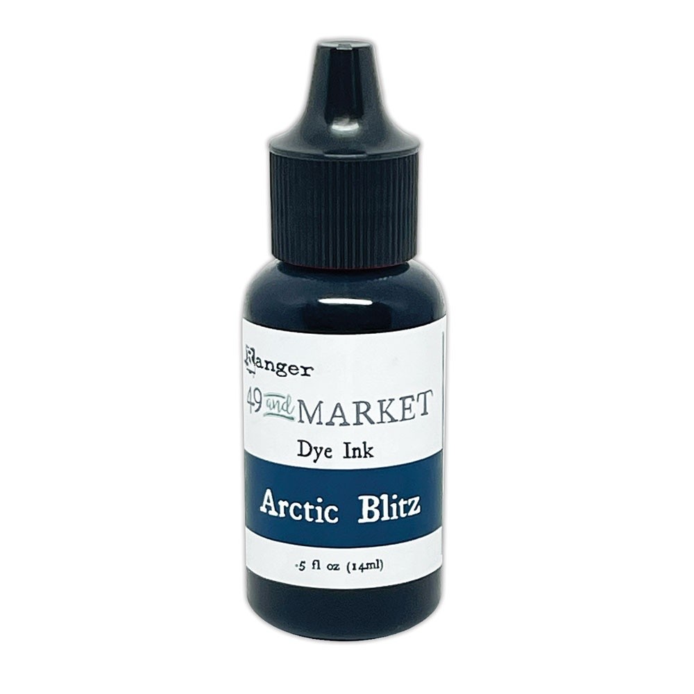 49 And Market Dye Ink Reinkers 0.5oz-Arctic Blitz