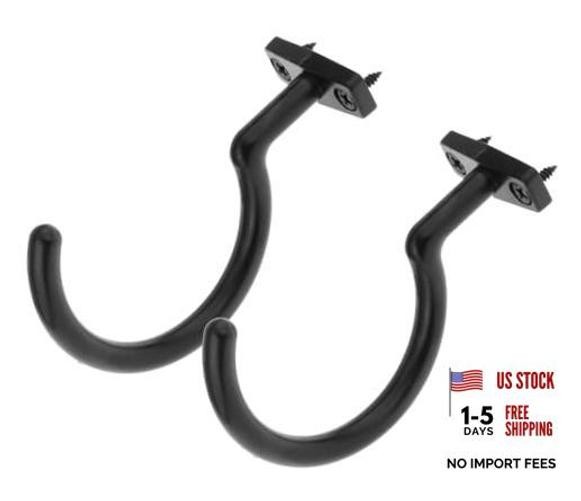 2Pcs Snooker Billiard Table Board Cue Hook Bridge Rod Pool Table Rack with 2