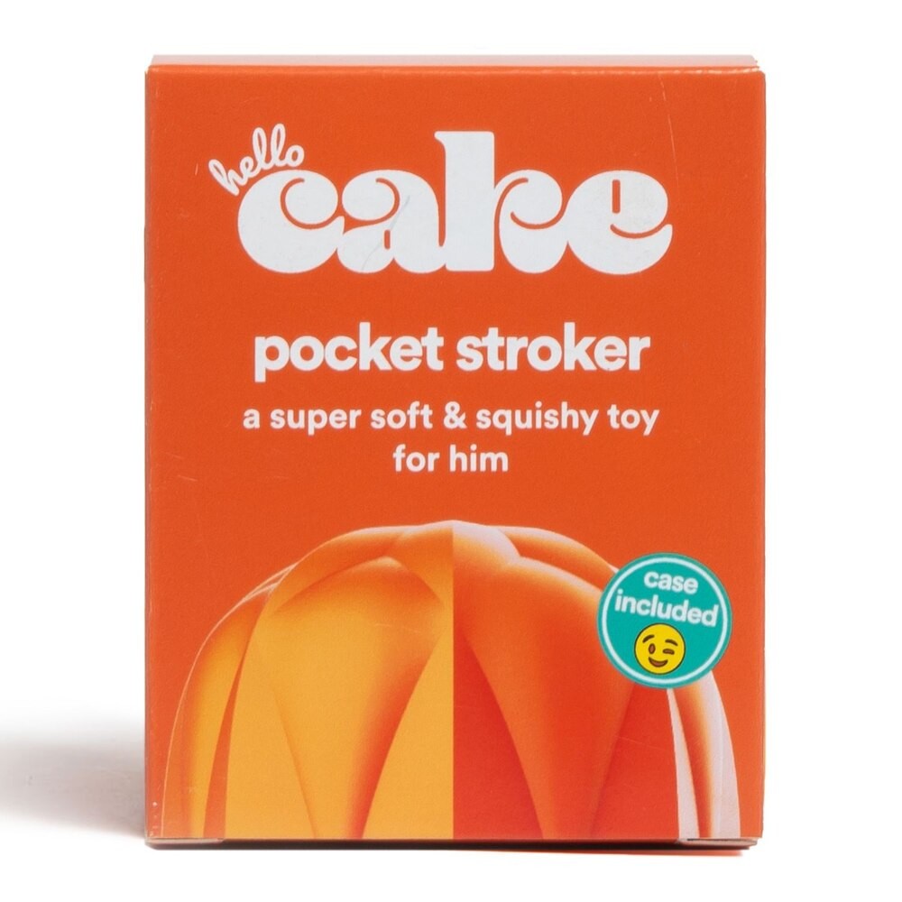 Hello Cake Pocket Stroker ~ Super Soft and Squishy Toy For Him! New Sealed