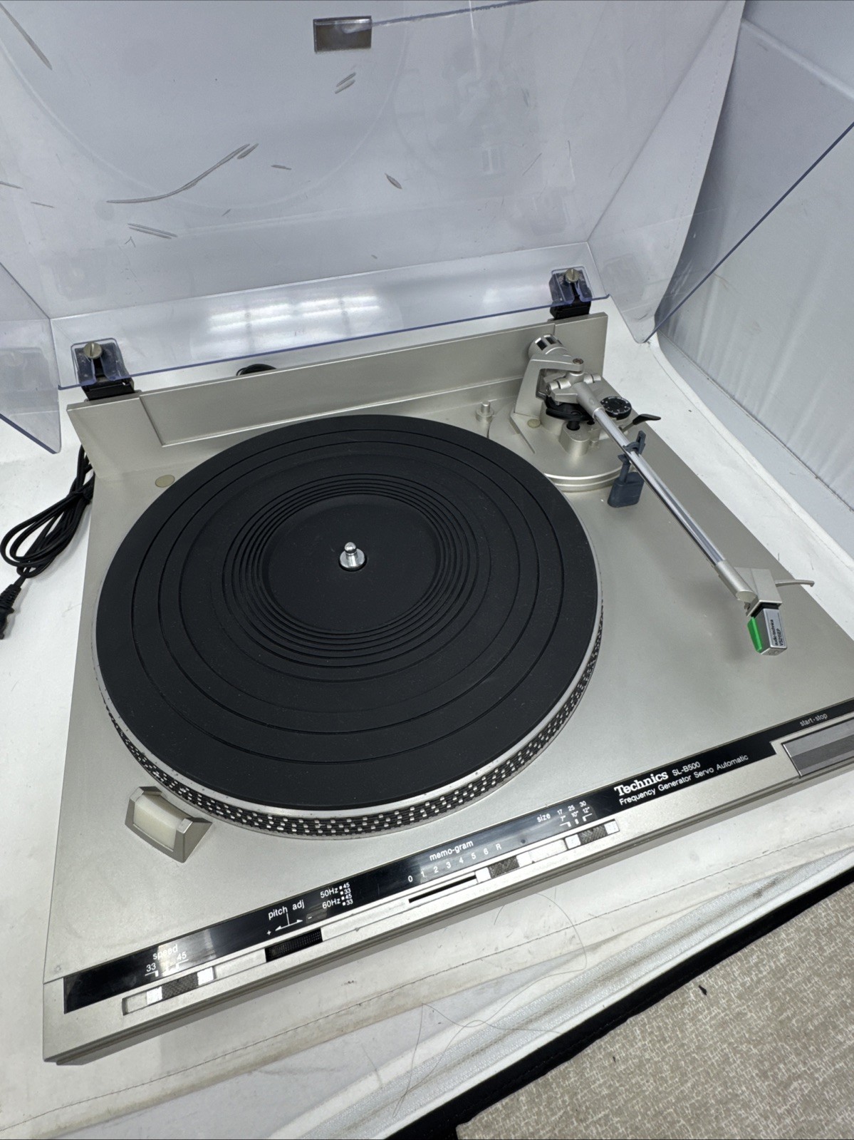 Technics SL-B500 Automatic Turntable -Working- New Stylus