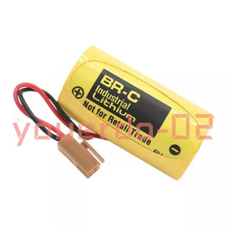 1 PC New with Box Panasonic BR-C 3V 5000mAh Battery with 3-hole Brown Plug