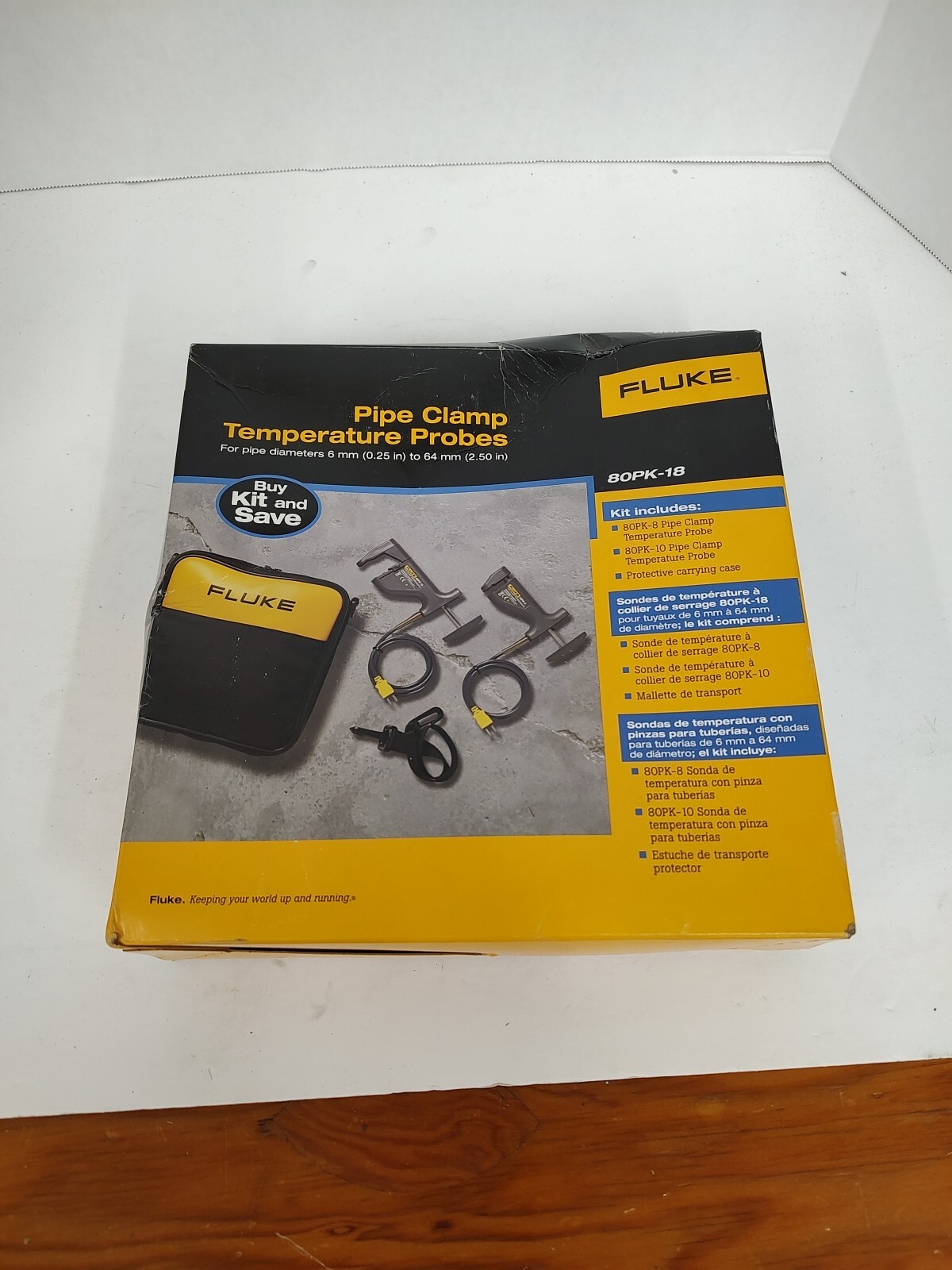 Fluke 80PK-18 Temperature Probes