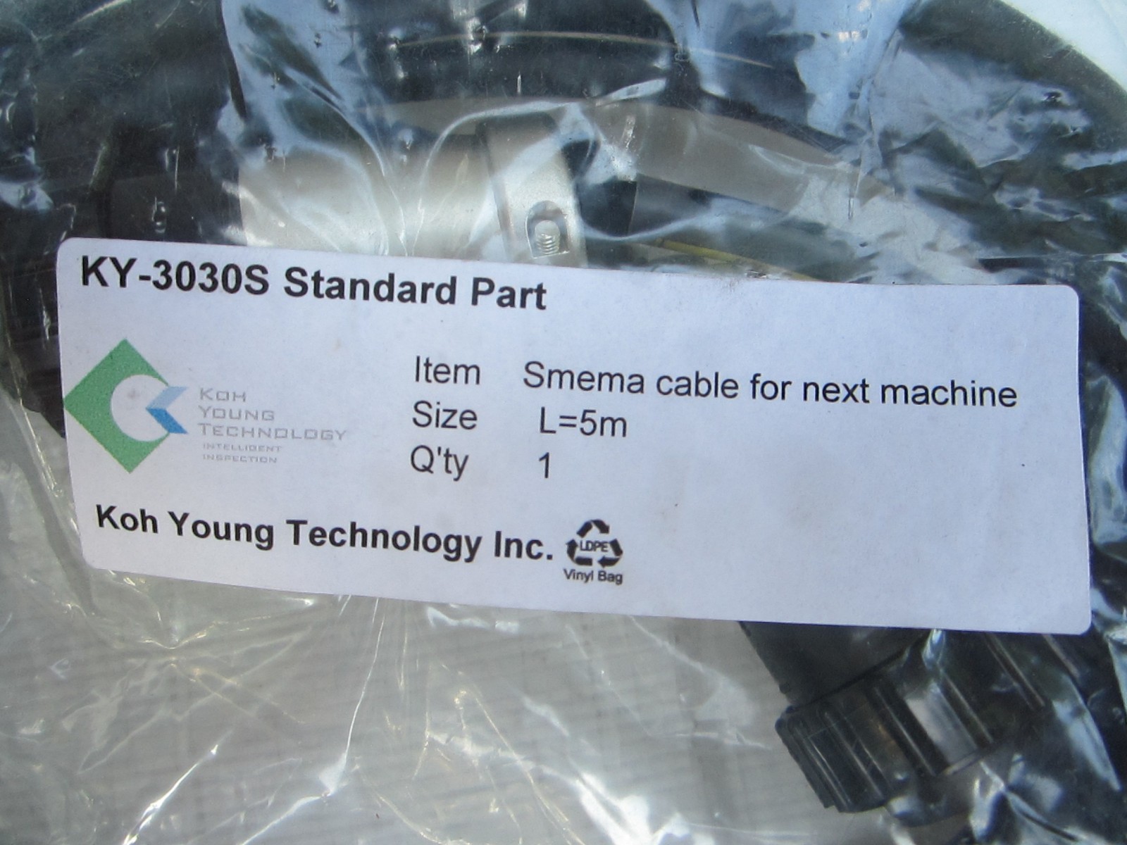 KOH YOUNG TECHNOLOGY KY-3030S SMEMA CABLE FOR NEXT MACHINE
