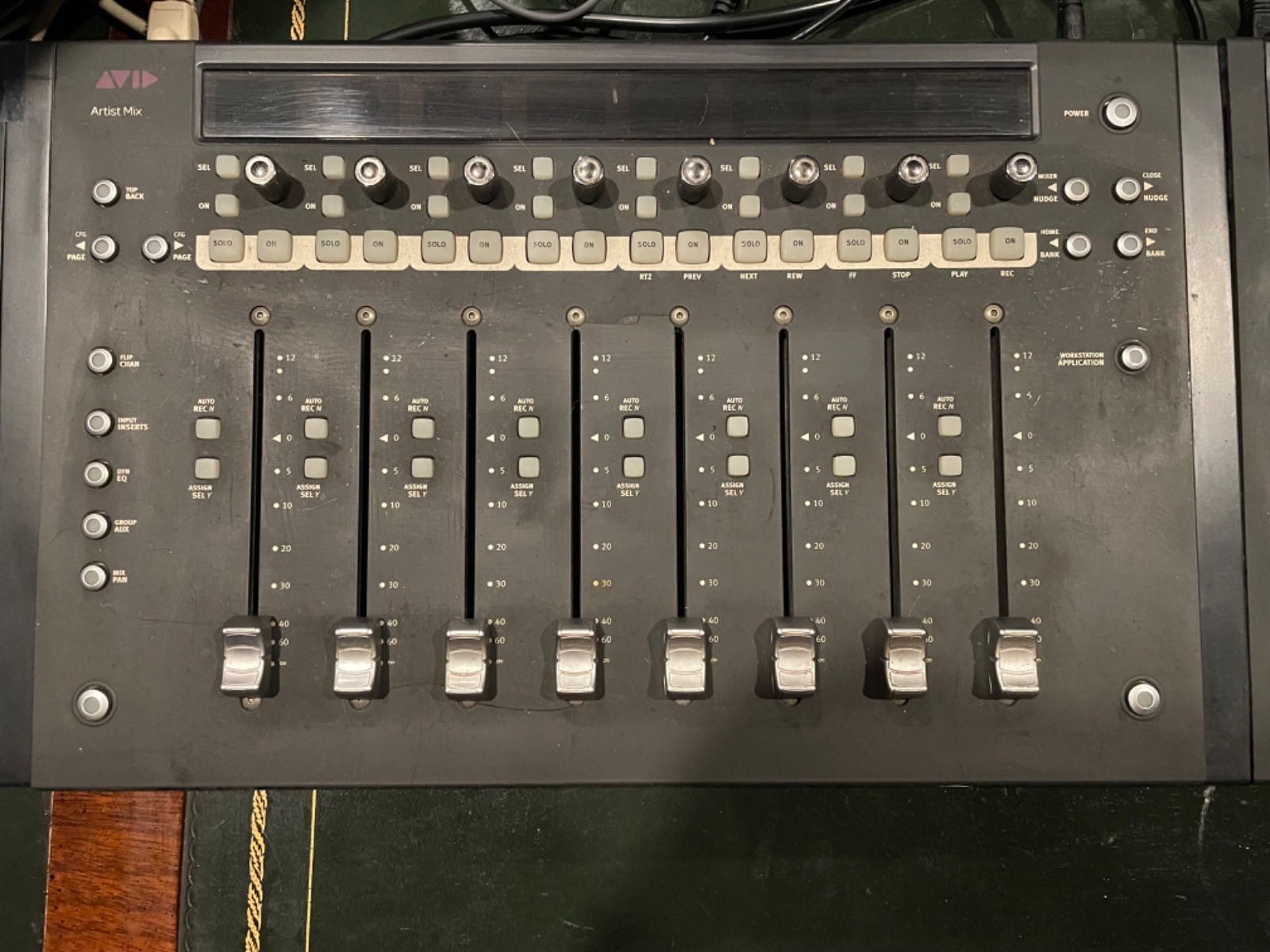 (2) Avid Artist Mix Control Surfaces and Avid Transport Bundle