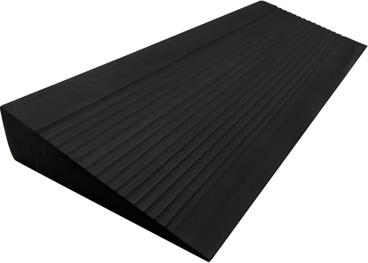 Squat Wedge Block, Large One-Piece Squat Wedge Slant Board for Squats, Heel Ele