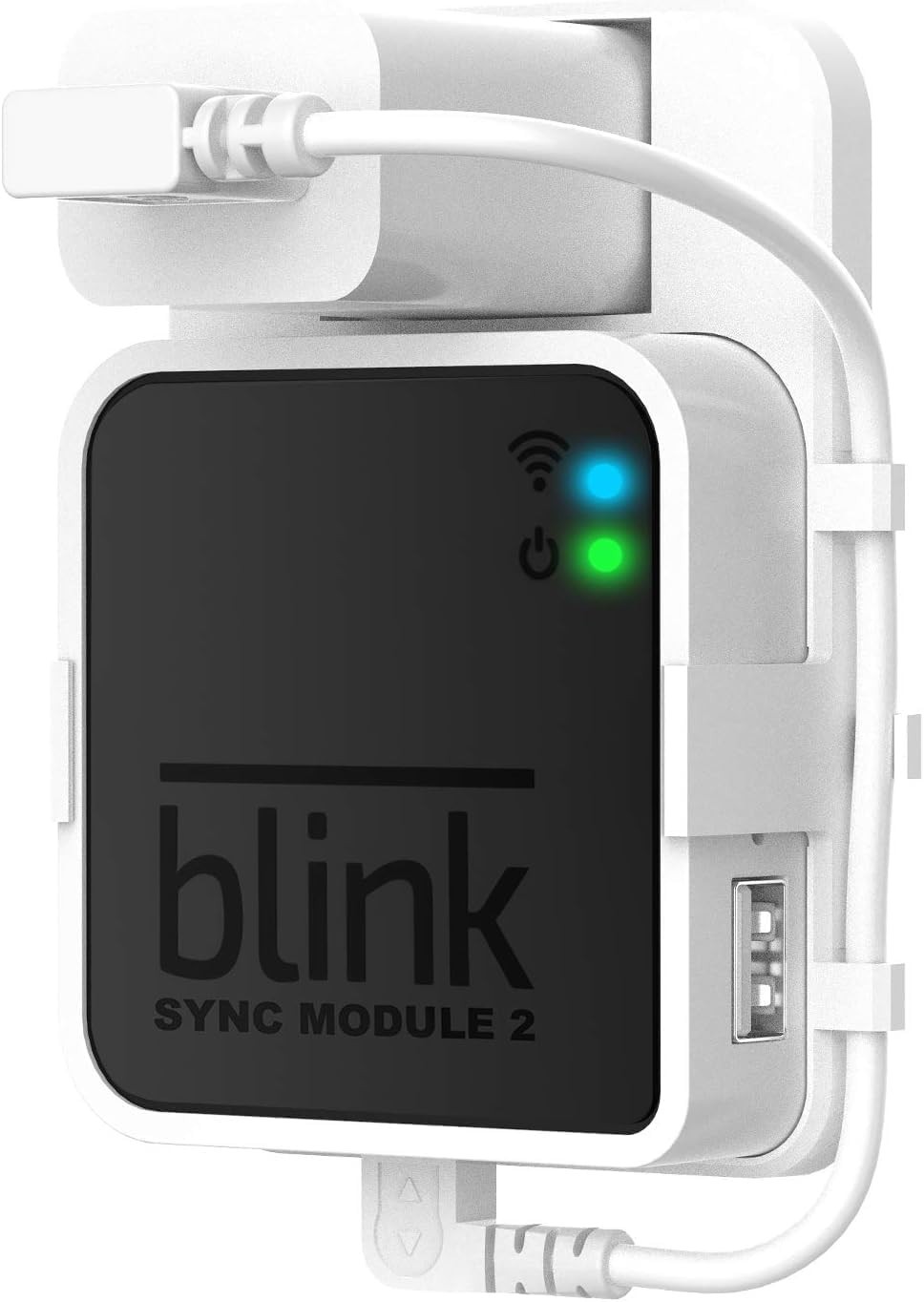 Durable Outlet Mount for Blink Sync Module 2 - Flexible and Portable Solution