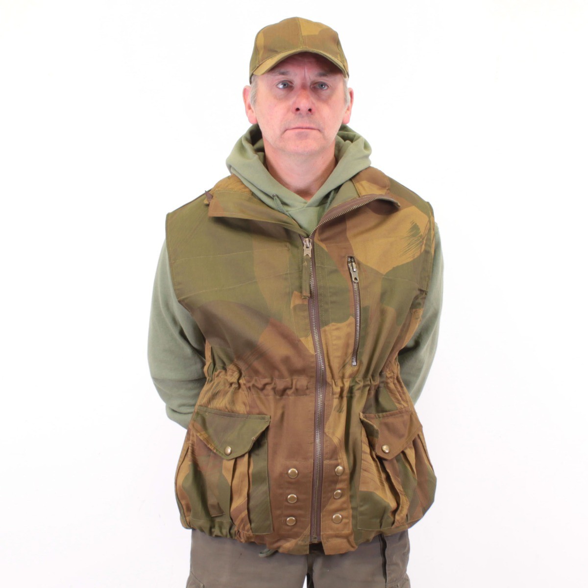 Replica Denison 1972 Parachutists Over Smock Gilet Vest by Kay Canvas JKT503