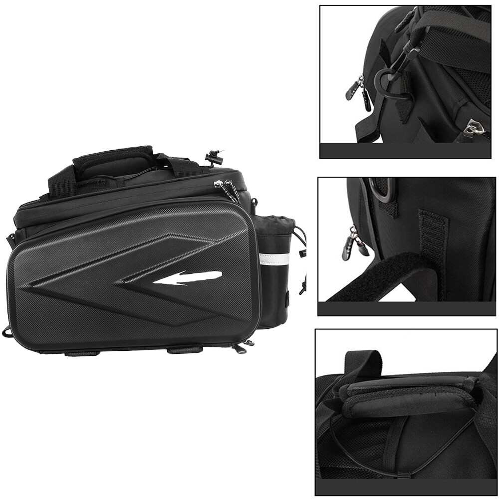 Bicycle Panniers Large Capacity Waterproof Cycling Bag Pillion Tail Storage Bag