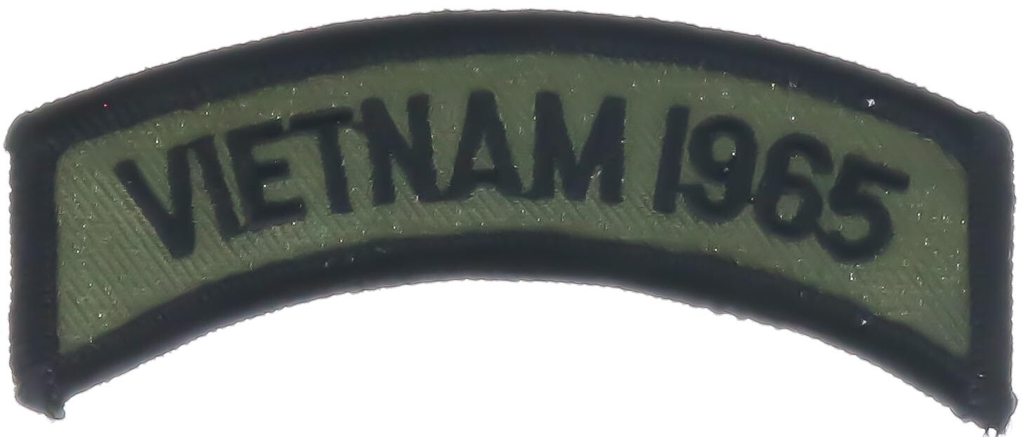 Vietnam 1965 Veteran United States 3 1/4 inch Patch AK1052 F4D3U