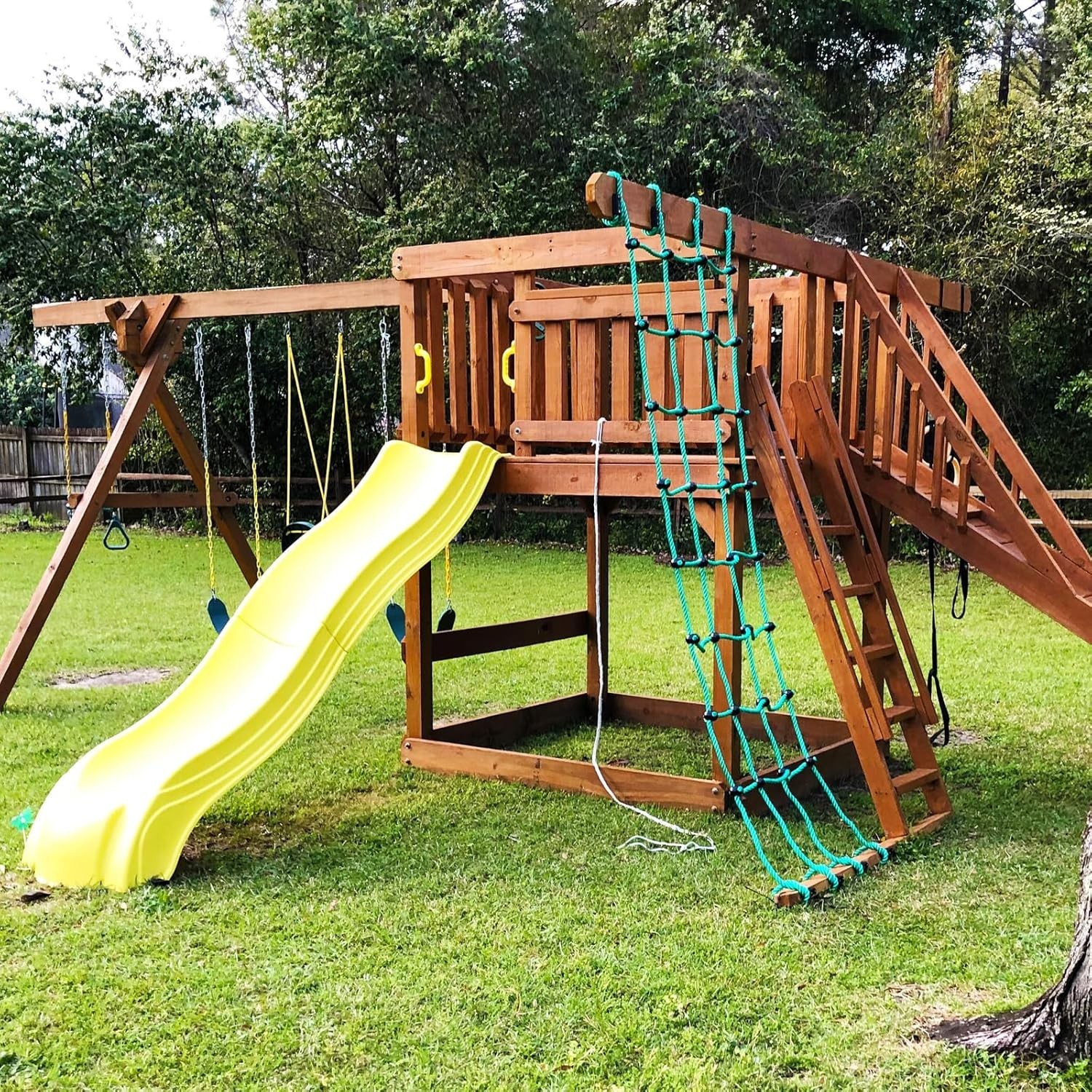 108-inch Climbing Net for Kids - Supports Active Play & Coordination Development