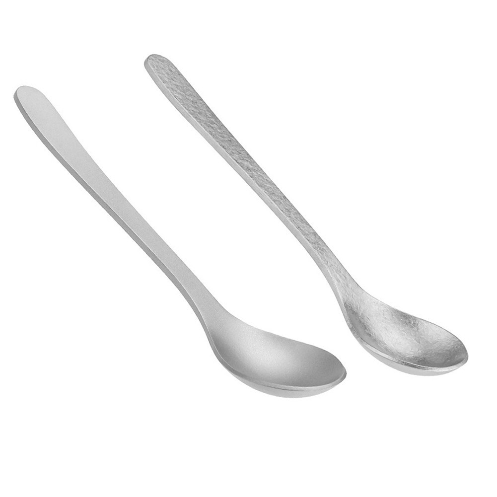 Titanium Teaspoon Espresso Spoon Heat Resistant Pure Titanium Ultralight