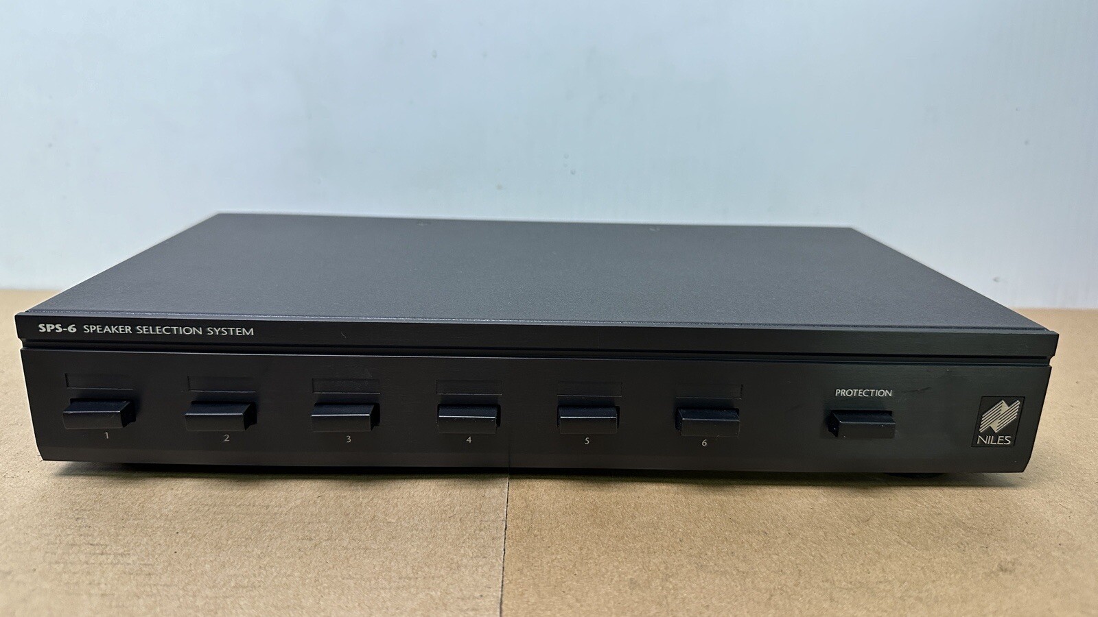 Niles Audio SPS-6 Speaker Selector 6-Zone Impedance Match Protection Switch