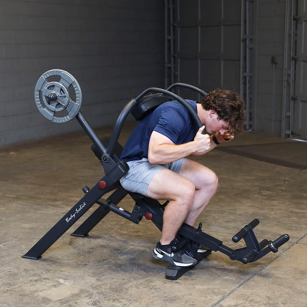 Body-Solid Semi-Recumbent Ab Bench GAB300B
