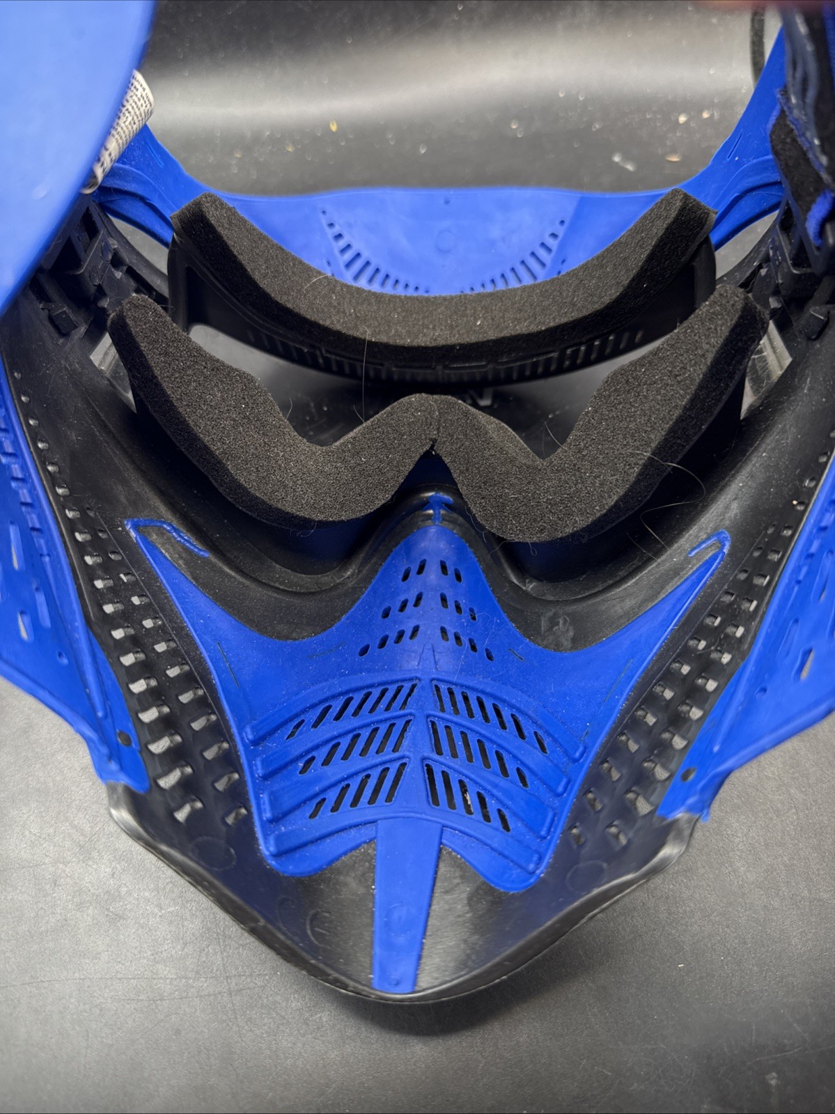 VForce Profiler Paintball Mask Black & Blue Used