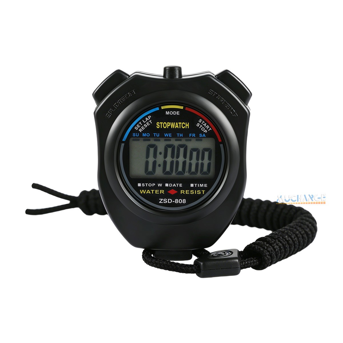 2x Professional Electronic LCD Timer Digital Sport Stopwatch Counter Timer US