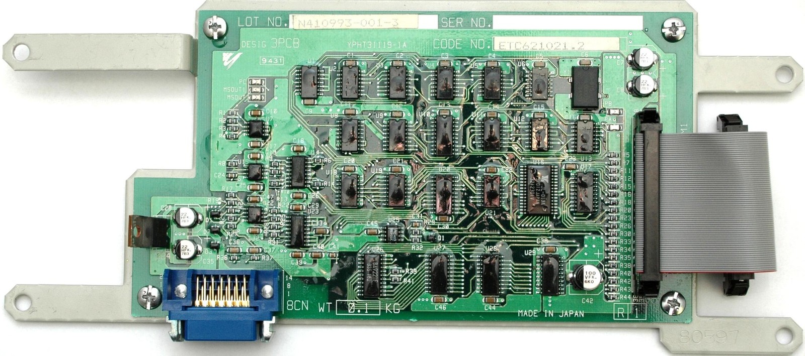 Yaskawa PCB ETC621021.2 *REPAIR EVALUATION ONLY* [PZJ]