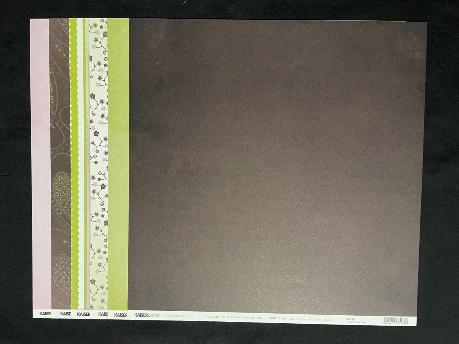 KAISERCRAFT "SORBET" 12x12 DS HEAVY PAPER