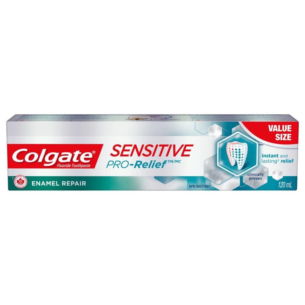 Colgate Sensitive Pro-Relief Enamel Repair 120ml Toothpaste, Arginine, Canada