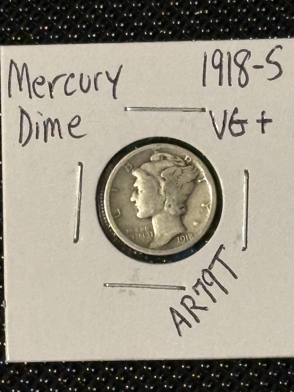 1918-S Mercury Dime