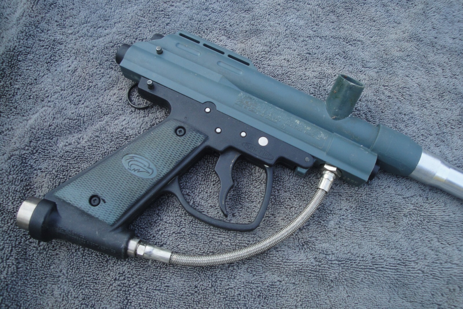 Brass Eagle Eradicator Semi-Automatic Mechanical Paintball Gun USED UNTESTED