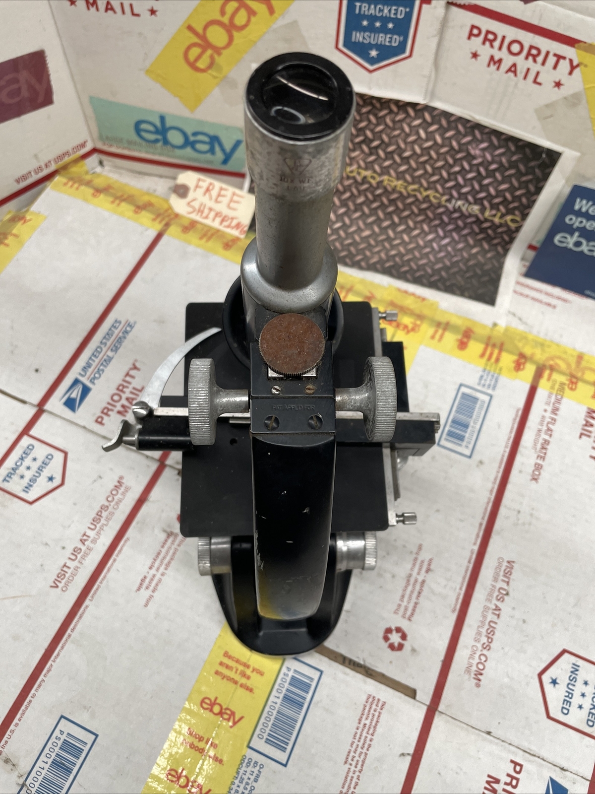 VINTAGE BAUSCH & LOMB MICROSCOPE # 16033-443