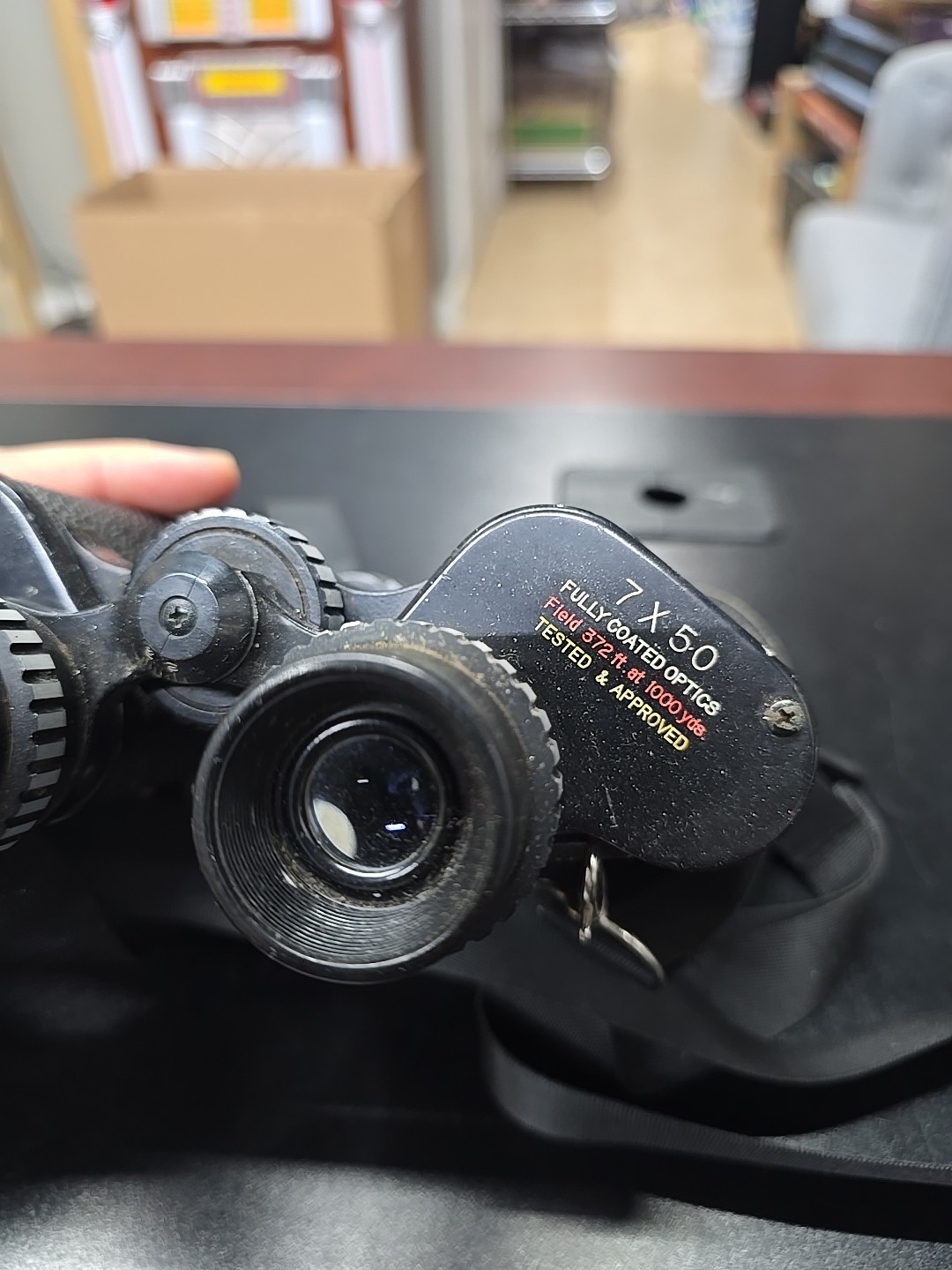 Empire Model No. 214 7x50 Fully Coated Optics Binoculars