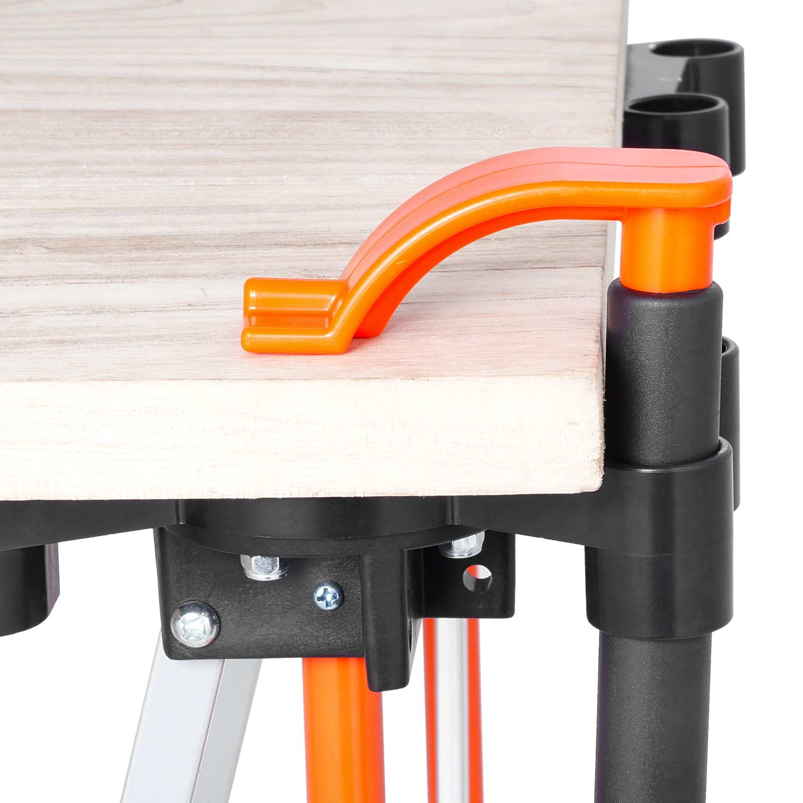 Portable Folding Workstand 4.15' x 2.18' 2500lbs Capacity Collapsible