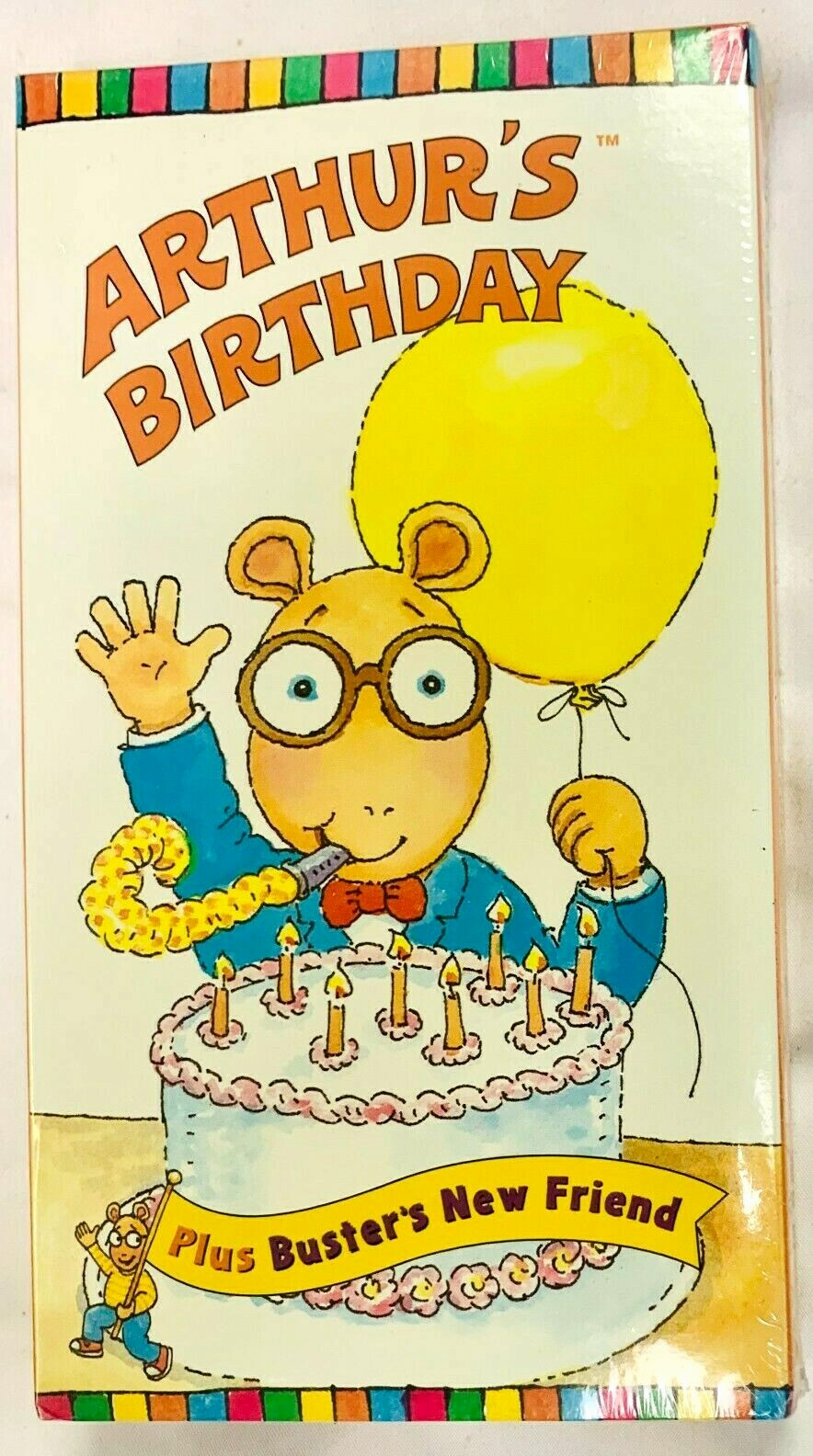 Arthur‘s Birthday Plus Buster‘s New Friend (VHS, 1999) NEW SEALED RARE