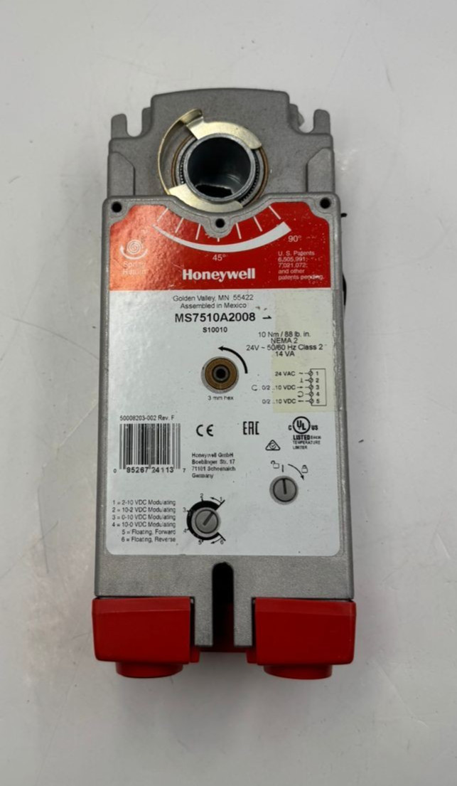 HONEYWELL ms7510a2008 Direct Coupled Actuator