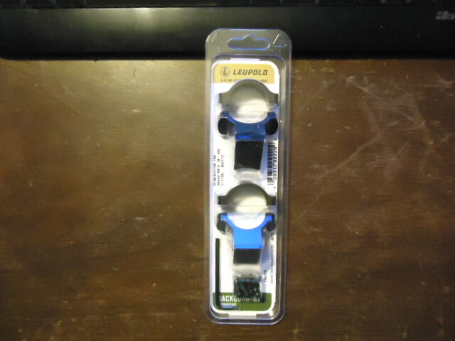 Leupold 177138 Backcountry Ringmount Rem 700 30mm Med Matt (8-40  Screws)