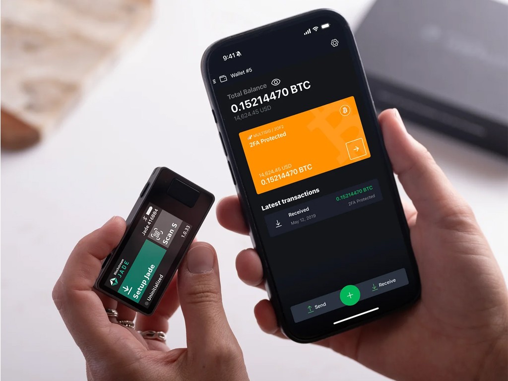 Blockstream JADE Plus Hardware Wallet Black (Classic Black)