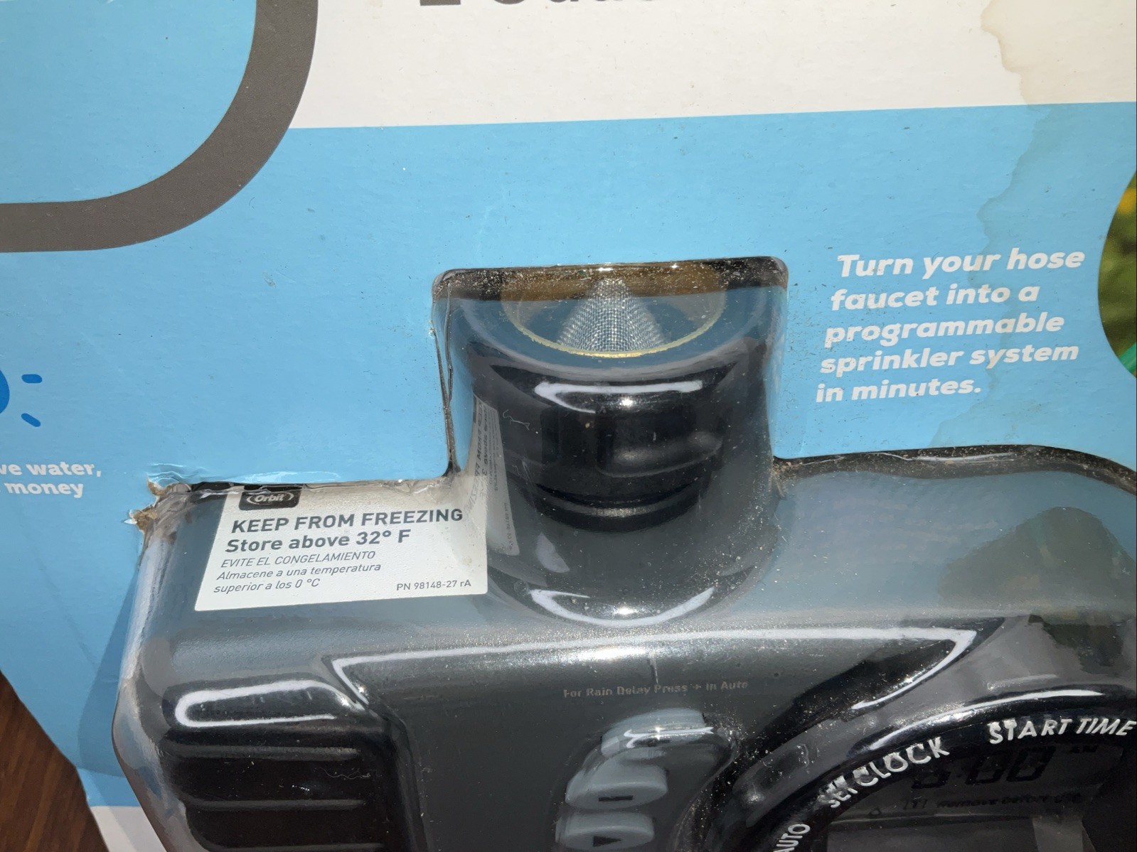 ORBIT 2-OUTLET HOSE FAUCET TIMER MODEL 24713 New