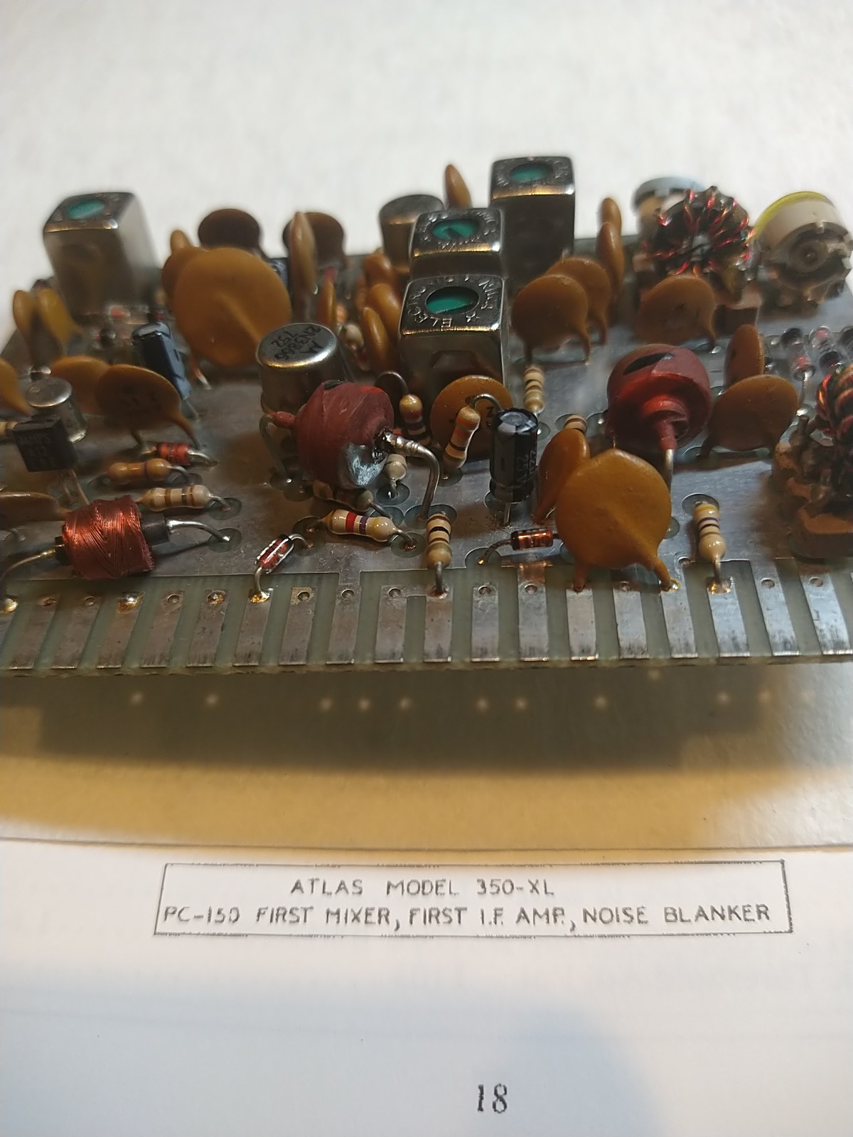 P.C. BOARD PC-150 FIRST MIXER, FIRST I.F. AMP, NOISE BLANKER FOR USE IN 350XL