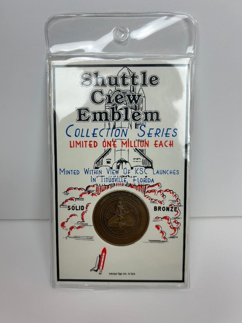 STS-92 DISCOVERY SPACE TRANSPORTATION SYSTEM SHUTTLE MISSION COIN