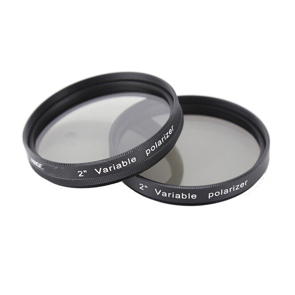 1PC 2 Inch Variable Polarizing Filter Lens for Astronomical Telescope Eyepiece