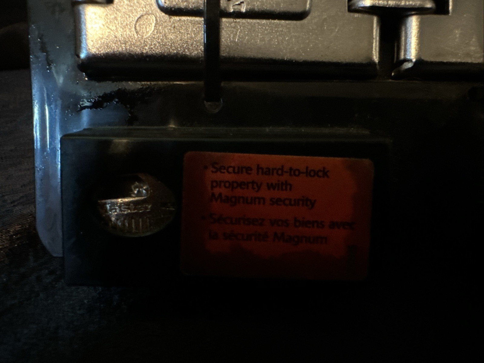 Master Lock Magnum M701BLCD Heavy Duty Padlock & Hasp