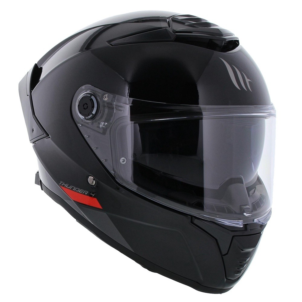 MT Thunder 4 SV full face helmet solid gloss black