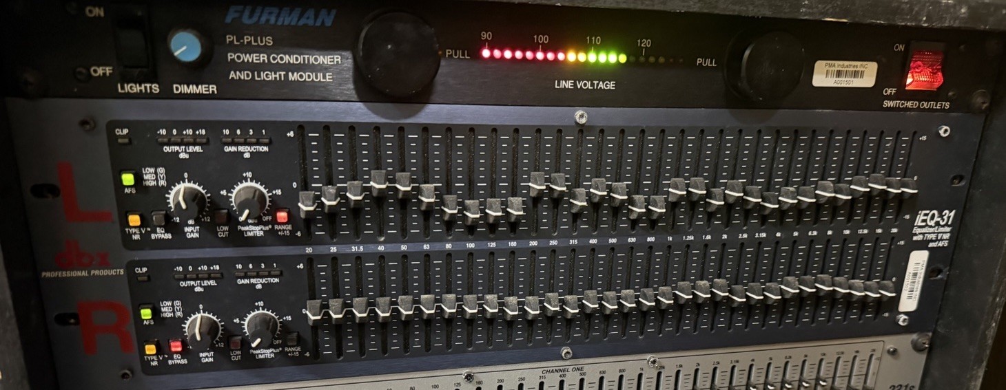 DBX iEQ-31 Equalizer/Limiter type V NR and AFS