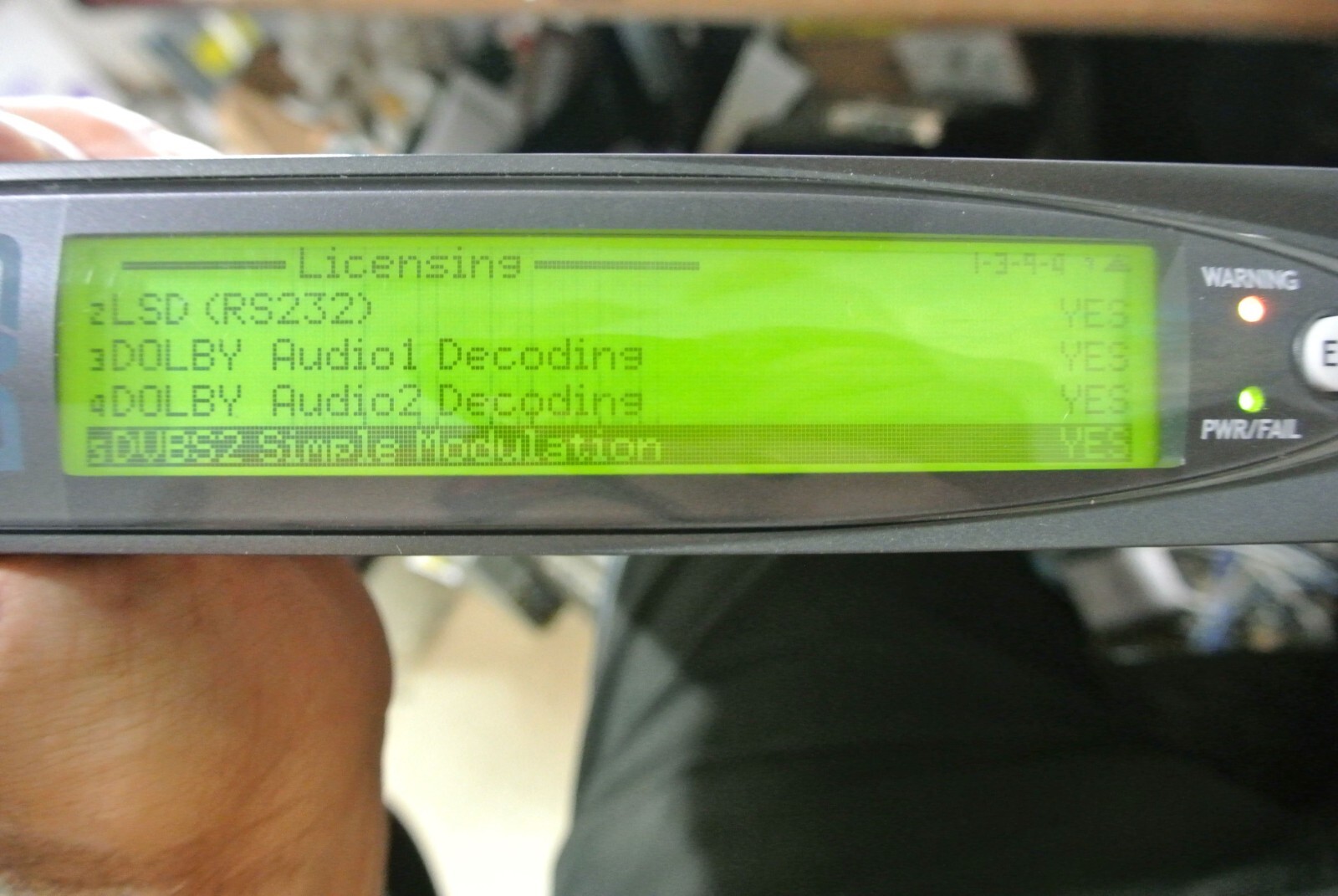 HARMONIC SCOPUS PROVIEW IRD-2981 DVB-S2 RECEIVER DECODER