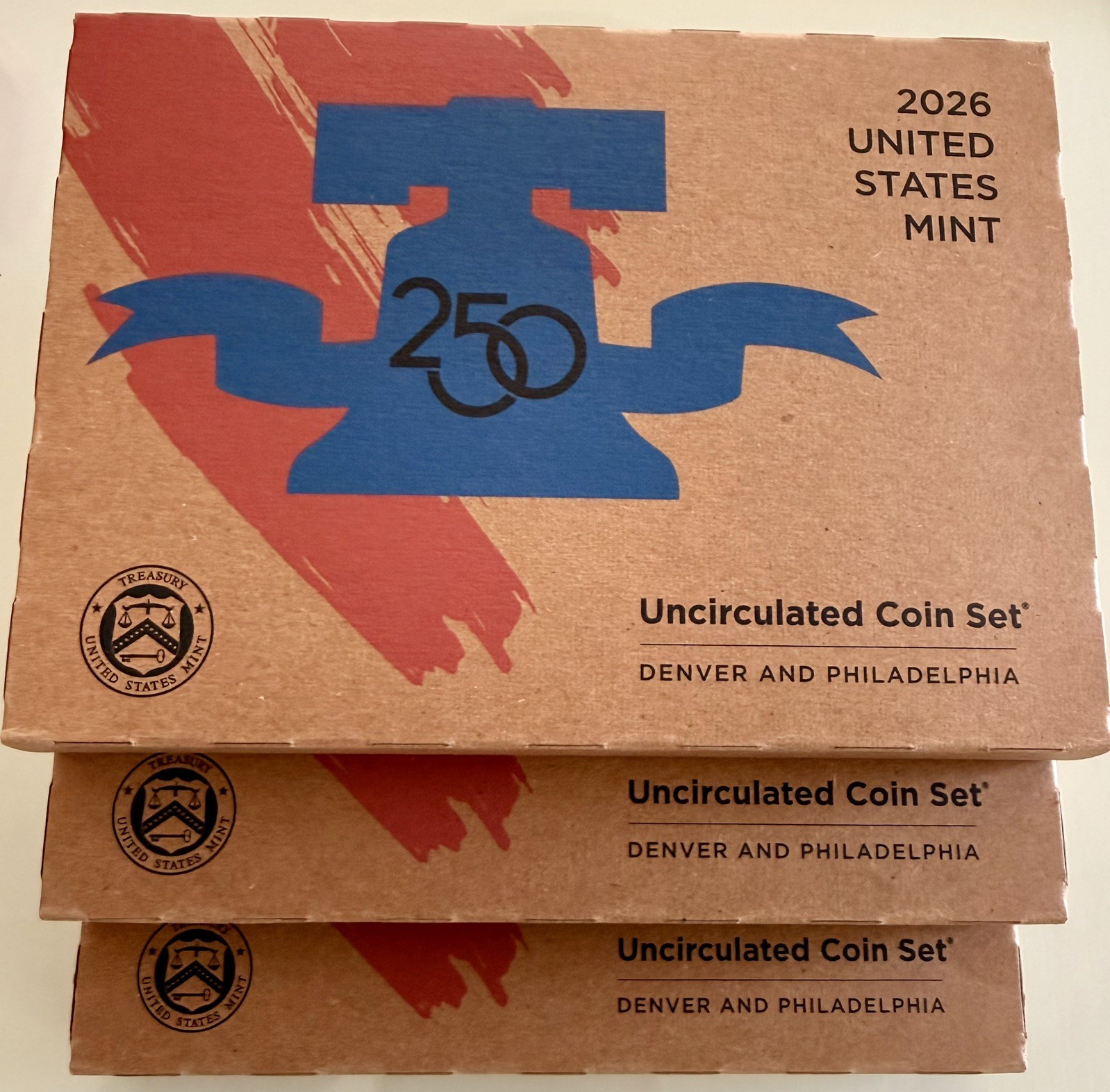 2026 P & D US MINT UNC SETS INCLUDED RARE ONE YEAR ONLY CENT. 3 SETS LEFT!