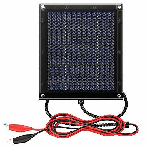 12v 1.7w Solar Panel To Recharge Deer Feeder Battery Waterproof Outdoor Solar