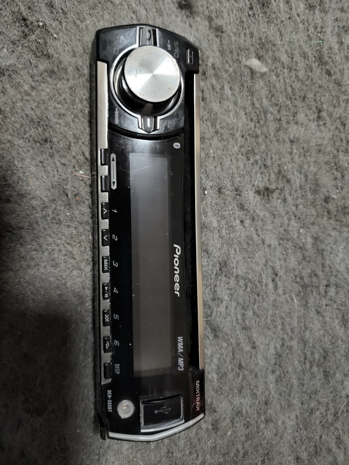 PIONEER DEH-X65BT  FACEPLATE ONLY TESTED