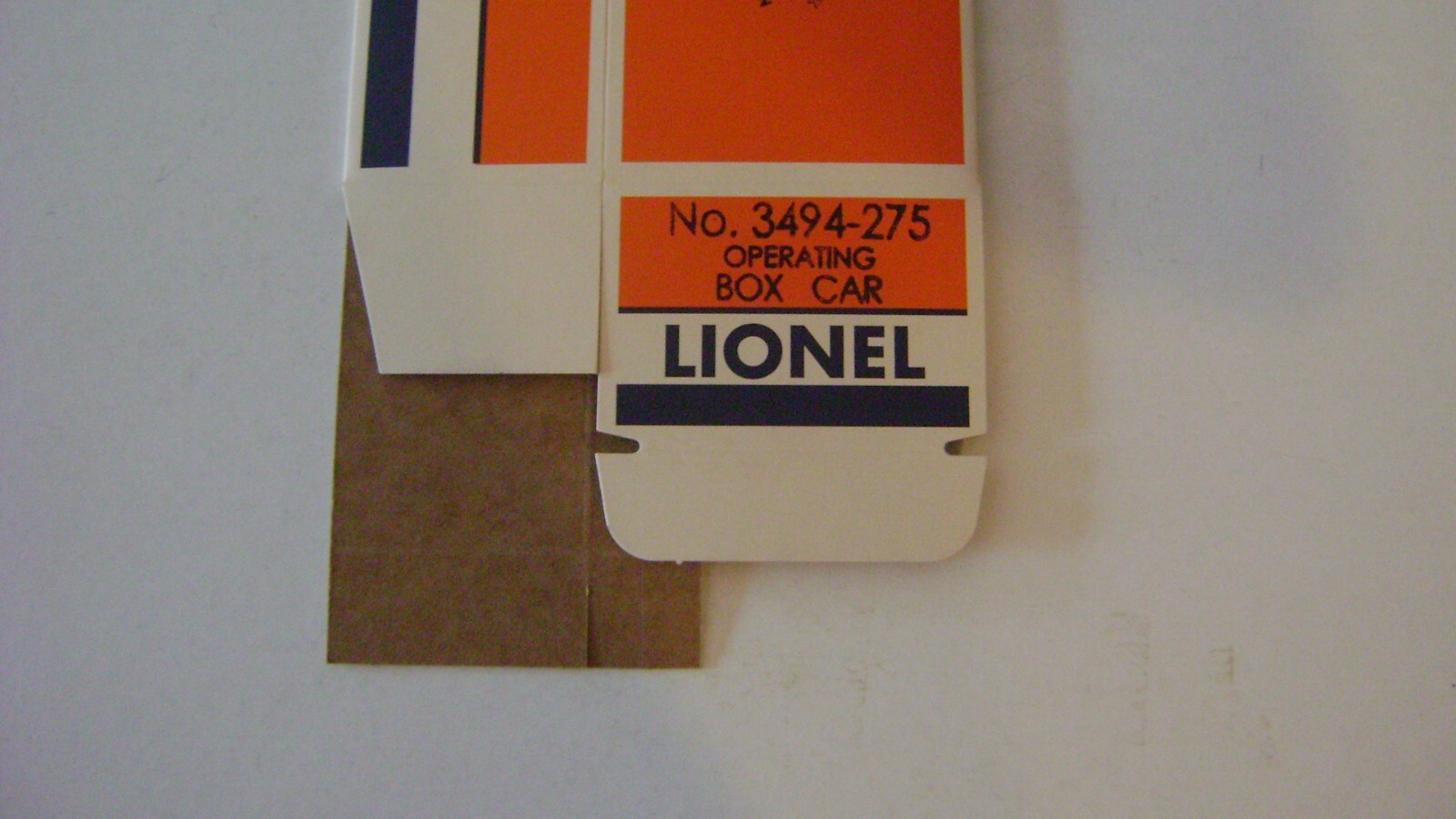 Lionel 3494-275 State of Maine  Licensed Reproduction Op. Box Car Box