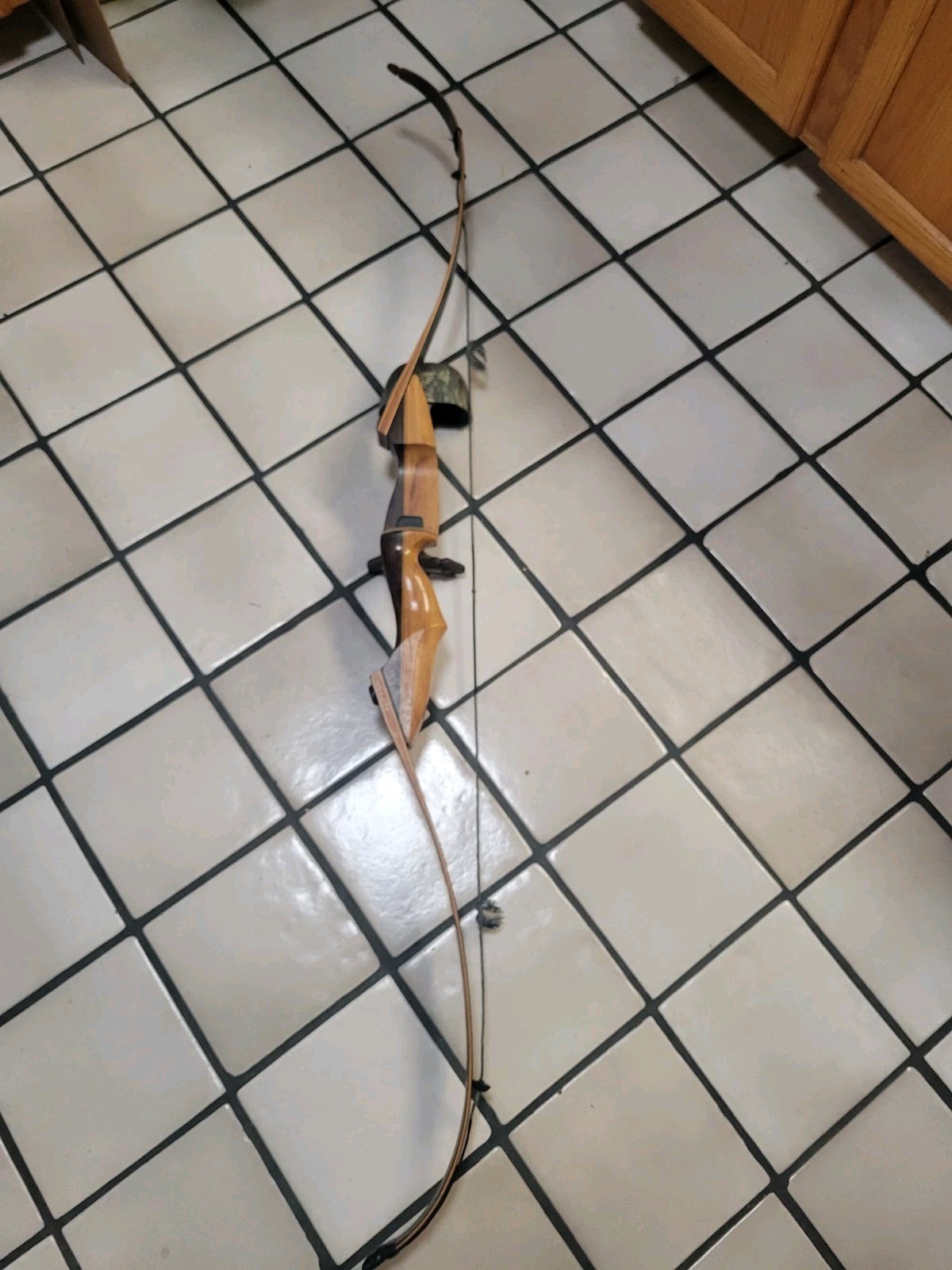60"  40# Chiron Archery DEER MASTER Take Down Bow W/STRING & Quiver
