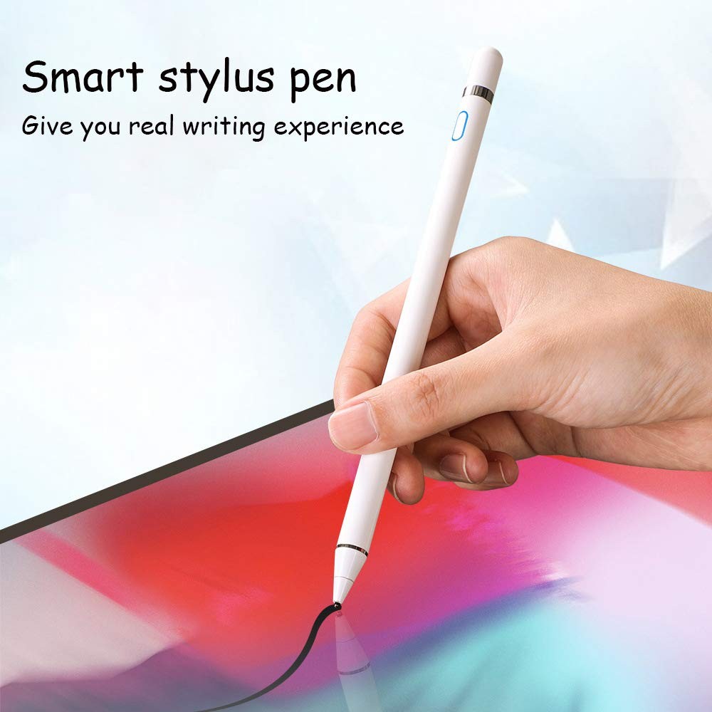 DOGAIN Active Digital Stylus Pen for Touchscreen, Pencil White