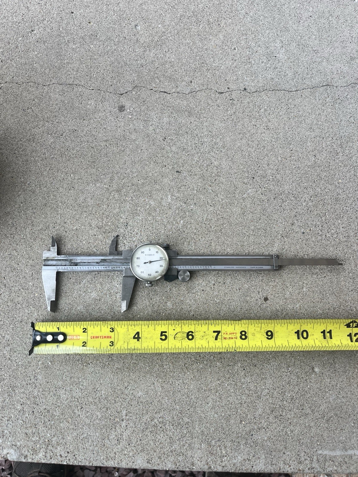 6” Dial Caliper .001” / .02mm Machinist Milling Lathe Measurement Tool