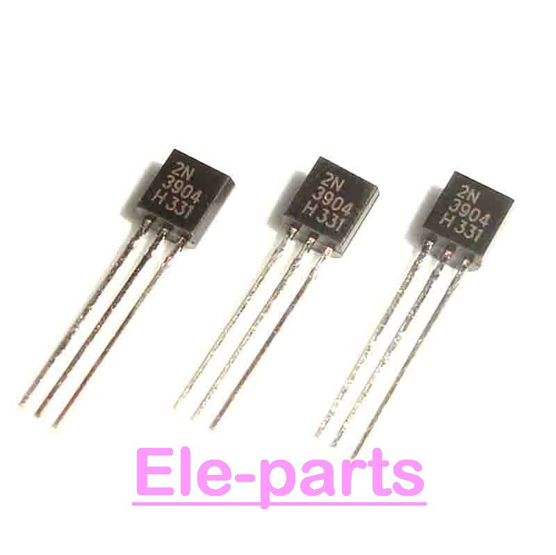 500 PCS 2N3904 TO-92 NPN General Purpose Amplifier Transistor