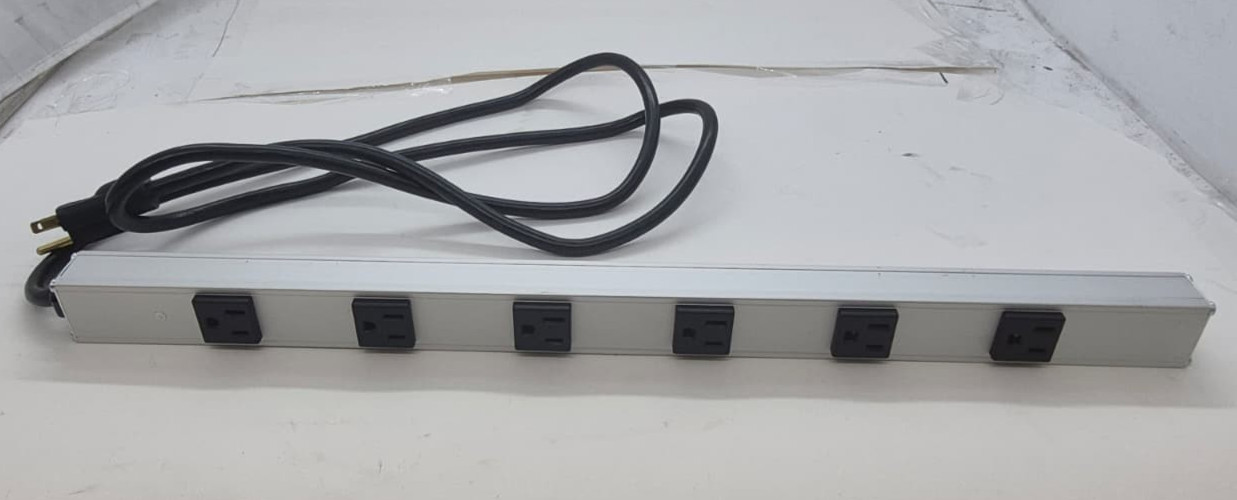 GASP E250483 6 Outlet Power Strip - Power Strip Only